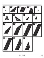 Предварительный просмотр 7 страницы Sojag Messina 12x16 Assembly Manual