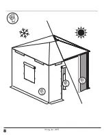 Предварительный просмотр 8 страницы Sojag Messina 12x16 Assembly Manual