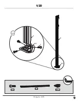 Предварительный просмотр 9 страницы Sojag Messina 12x16 Assembly Manual