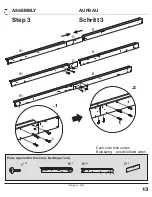 Preview for 13 page of Sojag Moreno Assembly Manual