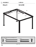 Preview for 16 page of Sojag Moreno Assembly Manual