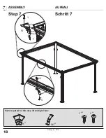 Preview for 18 page of Sojag Moreno Assembly Manual