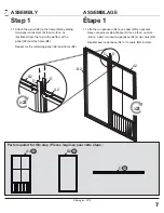 Preview for 7 page of Sojag Octogonal Solarium E999-5144048 Assembly Manual