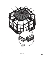 Preview for 29 page of Sojag Octogonal Solarium E999-5144048 Assembly Manual