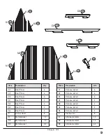 Preview for 9 page of Sojag Octogonal Sunshelter 12x15 Assembly Manual