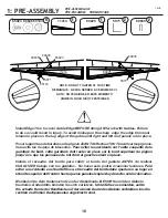 Preview for 18 page of Sojag SJDEN85 Owner'S Manual & Assembly Manual