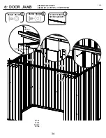 Preview for 34 page of Sojag SJDEN85 Owner'S Manual & Assembly Manual