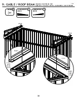 Preview for 38 page of Sojag SJDEN85 Owner'S Manual & Assembly Manual