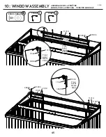 Preview for 45 page of Sojag SJDEN85 Owner'S Manual & Assembly Manual