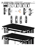 Preview for 69 page of Sojag SJDEN85 Owner'S Manual & Assembly Manual