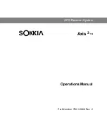 Preview for 1 page of Sokkia Axis 3 Operation Manual