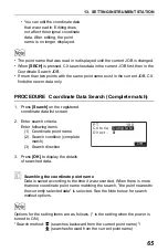 Preview for 75 page of Sokkia CX-101 Service Manual