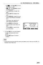 Preview for 229 page of Sokkia CX-101 Service Manual