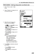 Preview for 239 page of Sokkia CX-101 Service Manual