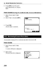 Preview for 240 page of Sokkia CX-101 Service Manual