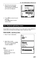 Preview for 241 page of Sokkia CX-101 Service Manual