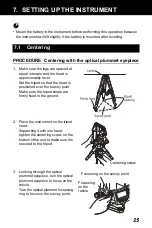 Preview for 33 page of Sokkia CX-52 Operator'S Manual