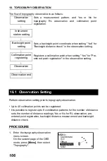 Preview for 114 page of Sokkia CX-52 Operator'S Manual