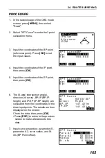 Preview for 173 page of Sokkia CX-52 Operator'S Manual