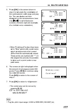 Preview for 185 page of Sokkia CX-52 Operator'S Manual