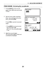 Preview for 59 page of Sokkia CX-62 Operator'S Manual