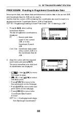 Preview for 74 page of Sokkia CX-62 Operator'S Manual