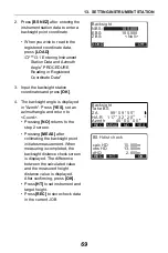 Preview for 77 page of Sokkia CX-62 Operator'S Manual