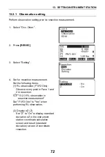 Preview for 80 page of Sokkia CX-62 Operator'S Manual