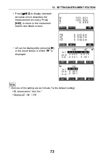 Preview for 81 page of Sokkia CX-62 Operator'S Manual