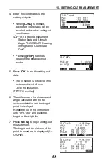 Preview for 97 page of Sokkia CX-62 Operator'S Manual