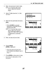 Preview for 105 page of Sokkia CX-62 Operator'S Manual