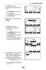 Preview for 108 page of Sokkia CX-62 Operator'S Manual