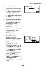 Preview for 113 page of Sokkia CX-62 Operator'S Manual