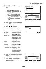 Preview for 116 page of Sokkia CX-62 Operator'S Manual