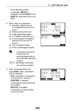 Preview for 117 page of Sokkia CX-62 Operator'S Manual