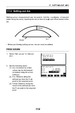 Preview for 122 page of Sokkia CX-62 Operator'S Manual