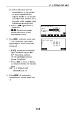 Preview for 123 page of Sokkia CX-62 Operator'S Manual