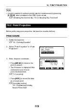 Preview for 127 page of Sokkia CX-62 Operator'S Manual