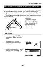 Preview for 191 page of Sokkia CX-62 Operator'S Manual