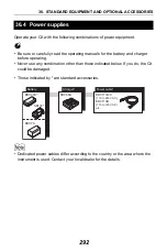 Preview for 300 page of Sokkia CX-62 Operator'S Manual