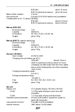 Preview for 305 page of Sokkia CX-62 Operator'S Manual