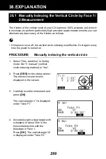 Preview for 307 page of Sokkia CX-62 Operator'S Manual