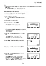 Preview for 79 page of Sokkia iM-50 Series Operator'S Manual