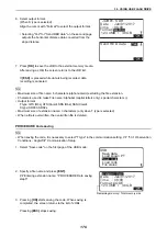 Preview for 181 page of Sokkia iM-50 Series Operator'S Manual