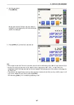 Preview for 71 page of Sokkia iX-1001 Operator'S Manual