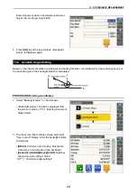 Preview for 76 page of Sokkia iX-1001 Operator'S Manual