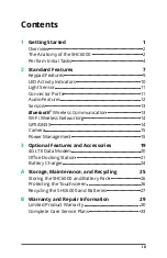 Preview for 3 page of Sokkia SHC6000 Operator'S Manual