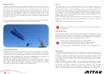 Preview for 12 page of SOL paragliders Attak Manual