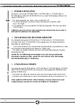 Preview for 4 page of Sol Welding FUTURA 3500 C Instruction Manual