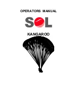 Предварительный просмотр 1 страницы Sol KANGAROO Operator'S Manual